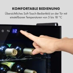 Shiraz 28 Uno Weinkühlschrank 74l 28Fl Touch-Bedienfeld 5-18°C 15 Shiraz 28 Uno Weinkühlschrank 74l 28Fl Touch-Bedienfeld 5-18°C -Haushaltsgeräte Store 10035029 de 0004 logo