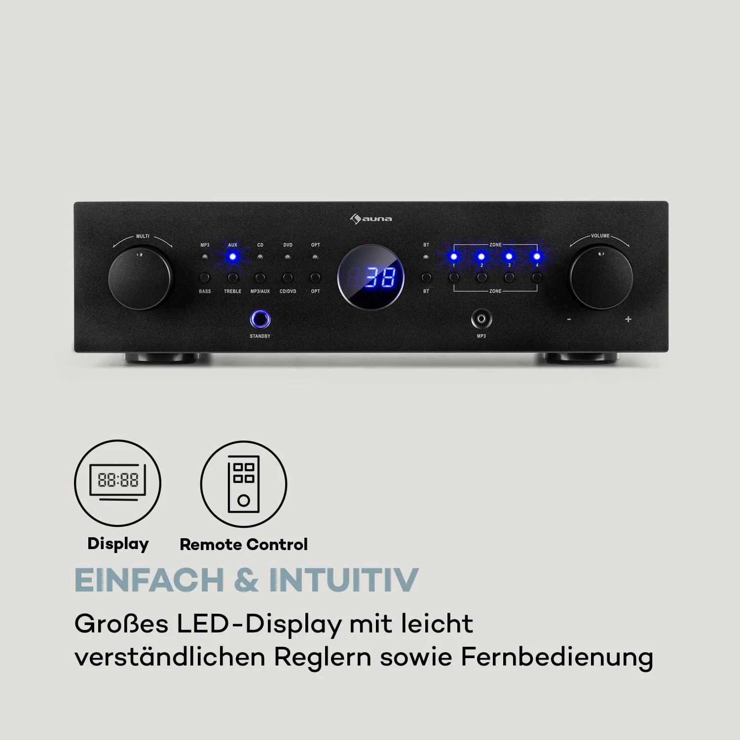 AMP-CD950 DG Digital-Multikanal-Verstärker 8x100W RMS BT Opt.-In 7 AMP-CD950 DG Digital-Multikanal-Verstärker 8x100W RMS BT Opt.-In – Bild 5