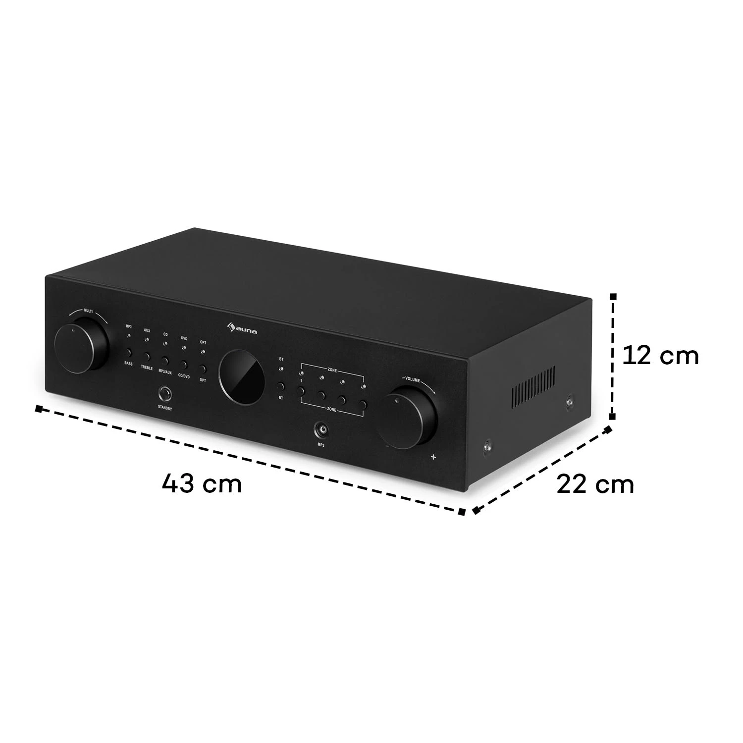 AMP-CD950 DG Digital-Multikanal-Verstärker 8x100W RMS BT Opt.-In 10 AMP-CD950 DG Digital-Multikanal-Verstärker 8x100W RMS BT Opt.-In – Bild 8