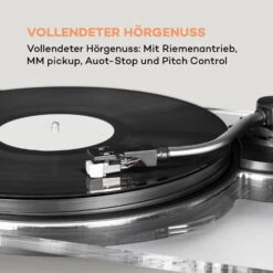 Pureness Plattenspieler Acryl 33 1/3 + 45 U/min Vorverstärker -Haushaltsgeräte Store 10035078 de 0004 logo