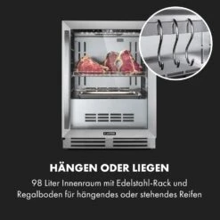Steakhouse Pro Fleischreifeschrank 98 Ltr 1-25°C Touch Edelstahltür 16 Steakhouse Pro Fleischreifeschrank 98 Ltr 1-25°C Touch Edelstahltür -Haushaltsgeräte Store 10035176 de 0005 logo