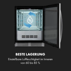 Steakhouse Pro Fleischreifeschrank 98 Ltr 1-25°C Touch Edelstahltür 18 Steakhouse Pro Fleischreifeschrank 98 Ltr 1-25°C Touch Edelstahltür -Haushaltsgeräte Store 10035176 de 0007 logo