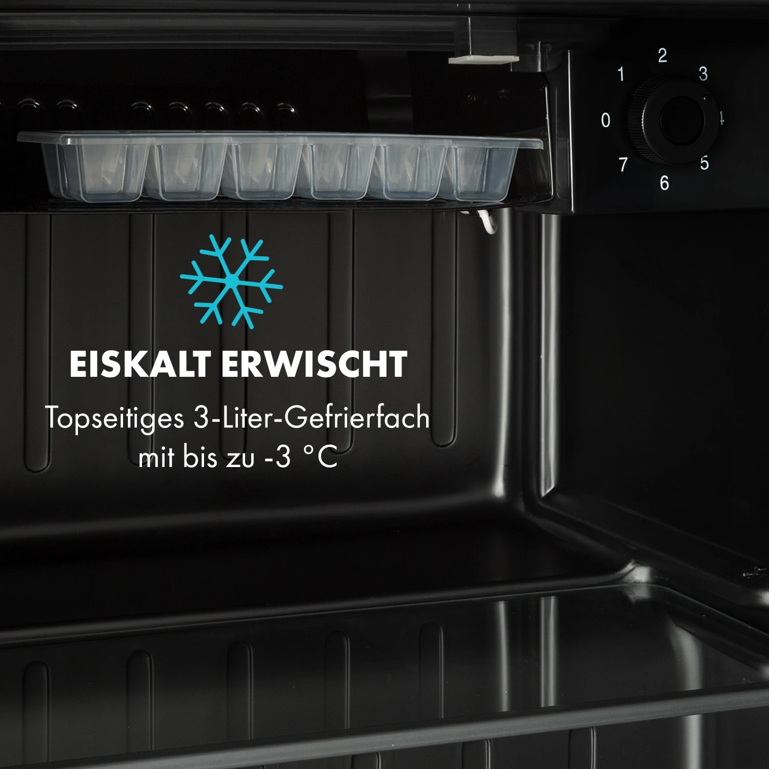 Obsidian Kühlschrank 46 Liter Gemüsefach 9 Obsidian Kühlschrank 46 Liter Gemüsefach – Bild 7