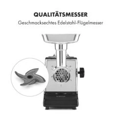 Kraftprotz Elektrischer Fleischwolf 700 W Kupfermotor Hack Wurst Kebbe Edelstahl -Haushaltsgeräte Store 10035233 de 0004 logo