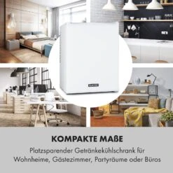 Happy Hour 33 Minibar 33L 5-15°C EEK G 25dB LED-Licht -Haushaltsgeräte Store 10035243 de 0003 logo