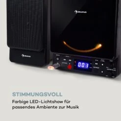 Microstar Vertikal-Stereoanlage CD-Player Bluetooth USB Fernbedienung -Haushaltsgeräte Store 10035301 de 0006 logo