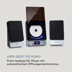 Microstar Microsystem Vertikalanlage CD-Player BT/USB Fernbedienung -Haushaltsgeräte Store 10035302 de 0004 logo