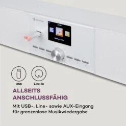 Areal Bar Connect Soundbar Bluetooth Internet/DAB+/FM USB AUX -Haushaltsgeräte Store 10035306 de 0007 logo
