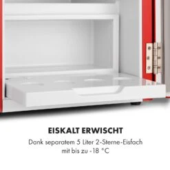 Audrey Mini 2in1 Kühlschrank EEC F Gefrierfach LED 15 Audrey Mini 2in1 Kühlschrank EEC F Gefrierfach LED -Haushaltsgeräte Store 10035311 de 0004 logo
