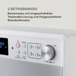 Nestor DAB+ Radio DAB+/FM 2 Betriebsmodi 2,4" TFT-Farbdisplay -Haushaltsgeräte Store 10035370 de 0004 logo