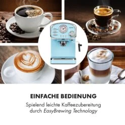 Espressionata Gusto Espressomaschine 1100W 15 Bar Druck 14 Espressionata Gusto Espressomaschine 1100W 15 Bar Druck -Haushaltsgeräte Store 10035377 de 0004 logo