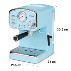 Espressionata Gusto Espressomaschine 1100W 15 Bar Druck 19 Espressionata Gusto Espressomaschine 1100W 15 Bar Druck -Haushaltsgeräte Store 10035377 yy 0009 logo Klarstein Espressionata Gusto Espressomaschine