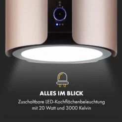 Skyfall Smart Inselabzugshaube Ø45cm Umluft 402m³/h LED 17 Skyfall Smart Inselabzugshaube Ø45cm Umluft 402m³/h LED -Haushaltsgeräte Store 10035378 de 0006 logo