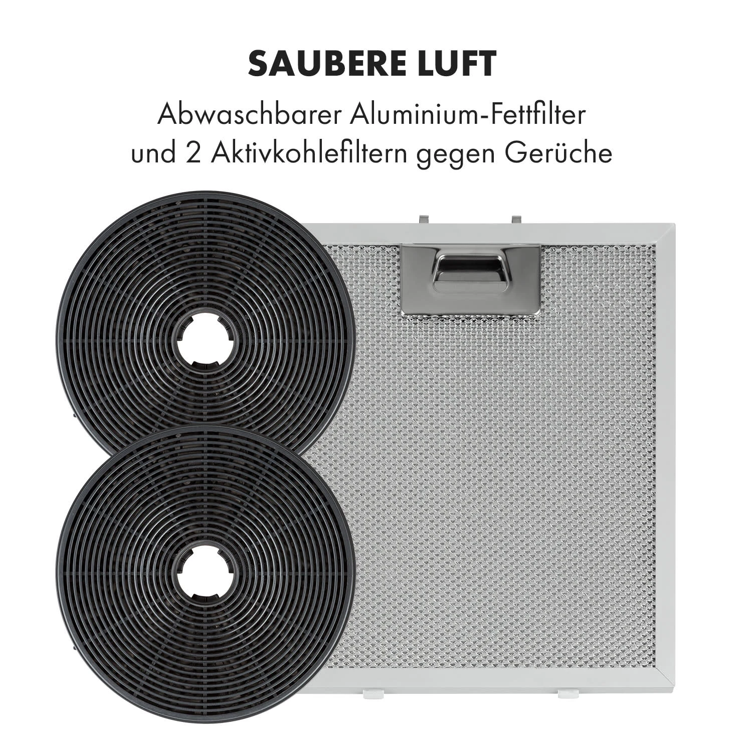 Skyfall Smart Inselabzugshaube Ø45cm Umluft 402m³/h LED 9 Skyfall Smart Inselabzugshaube Ø45cm Umluft 402m³/h LED – Bild 7
