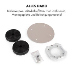 Skyfall Smart Inselabzugshaube Ø45cm Umluft 402m³/h LED 19 Skyfall Smart Inselabzugshaube Ø45cm Umluft 402m³/h LED -Haushaltsgeräte Store 10035378 de 0008 logo