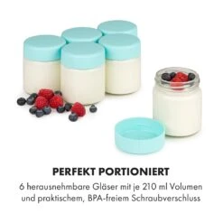 Gaia Greek Joghurt-Maker 1,26 L 6 Gläser Inkl. Sieb-Box 12 Gaia Greek Joghurt-Maker 1,26 L 6 Gläser Inkl. Sieb-Box -Haushaltsgeräte Store 10035435 de 0003 logo