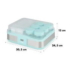 Gaia Greek Joghurt-Maker 1,26 L 6 Gläser Inkl. Sieb-Box 17 Gaia Greek Joghurt-Maker 1,26 L 6 Gläser Inkl. Sieb-Box -Haushaltsgeräte Store 10035435 yy 0008 logo Klarstein Gaia Greek Joghurtmaker mint