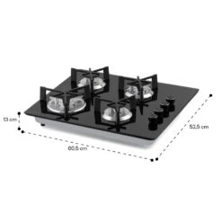 Trifecta 4 Gaskochfeld 4-flammig Triangle-Brenner Glaskeramik 19 Trifecta 4 Gaskochfeld 4-flammig Triangle-Brenner Glaskeramik -Haushaltsgeräte Store 10035469 yy 0011 dimensions