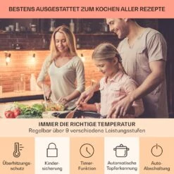 Virtuosa 4 Einbaukochfeld 4 Zonen 6500W Glaskeramik 15 Virtuosa 4 Einbaukochfeld 4 Zonen 6500W Glaskeramik -Haushaltsgeräte Store 10035552 de 0005 usp