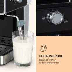 Gusto Classico Espressomaker 1350 Watt 20 Bar Druck 1,5 Liter 14 Gusto Classico Espressomaker 1350 Watt 20 Bar Druck 1,5 Liter -Haushaltsgeräte Store 10035564 de 0005 logo