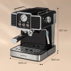 Gusto Classico Espressomaker 1350 Watt 20 Bar Druck 1,5 Liter 17 Gusto Classico Espressomaker 1350 Watt 20 Bar Druck 1,5 Liter -Haushaltsgeräte Store 10035564 yy 0008 logo