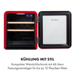 Vinetage 12 Getränkekühler Kühlschrank 48 Liter 4-22°C Retro-Design 13 Vinetage 12 Getränkekühler Kühlschrank 48 Liter 4-22°C Retro-Design -Haushaltsgeräte Store 10035569 de 0003 logo