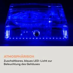 ClearTech Plattenspieler 33/45/78 U/min Bluetooth Stereolautsprecher 15 ClearTech Plattenspieler 33/45/78 U/min Bluetooth Stereolautsprecher -Haushaltsgeräte Store 10035573 de 0005 logo