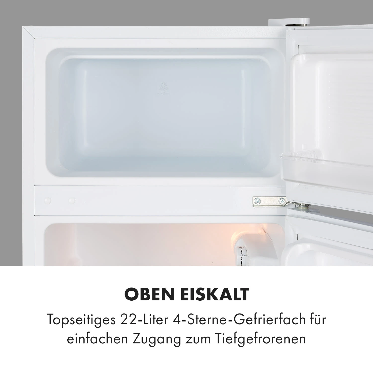 Big Daddy Cool Kühl-Gefrier-Kombination 87 Liter 40dB EEK F 6 Big Daddy Cool Kühl-Gefrier-Kombination 87 Liter 40dB EEK F – Bild 4