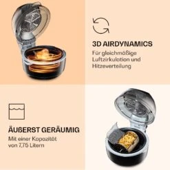 VitAir Smart Heißluftfritteuse App-Steuerung / 1400W / 7,75 Ltr / 20 Programme -Haushaltsgeräte Store 10035592 de 0006 logo