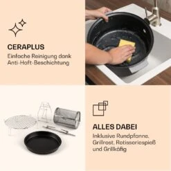 VitAir Smart Heißluftfritteuse App-Steuerung / 1400W / 7,75 Ltr / 20 Programme -Haushaltsgeräte Store 10035592 de 0007 logo