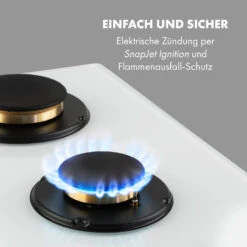 Goldflame 5 Gaskochfeld 5-flammig Messing-Brenner Glaskeramik 15 Goldflame 5 Gaskochfeld 5-flammig Messing-Brenner Glaskeramik -Haushaltsgeräte Store 10035615 de 0005 logo