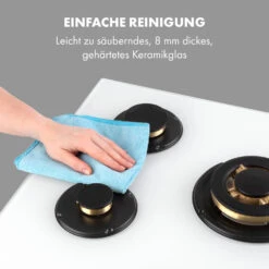 Goldflame 5 Gaskochfeld 5-flammig Messing-Brenner Glaskeramik 18 Goldflame 5 Gaskochfeld 5-flammig Messing-Brenner Glaskeramik -Haushaltsgeräte Store 10035615 de 0008 logo