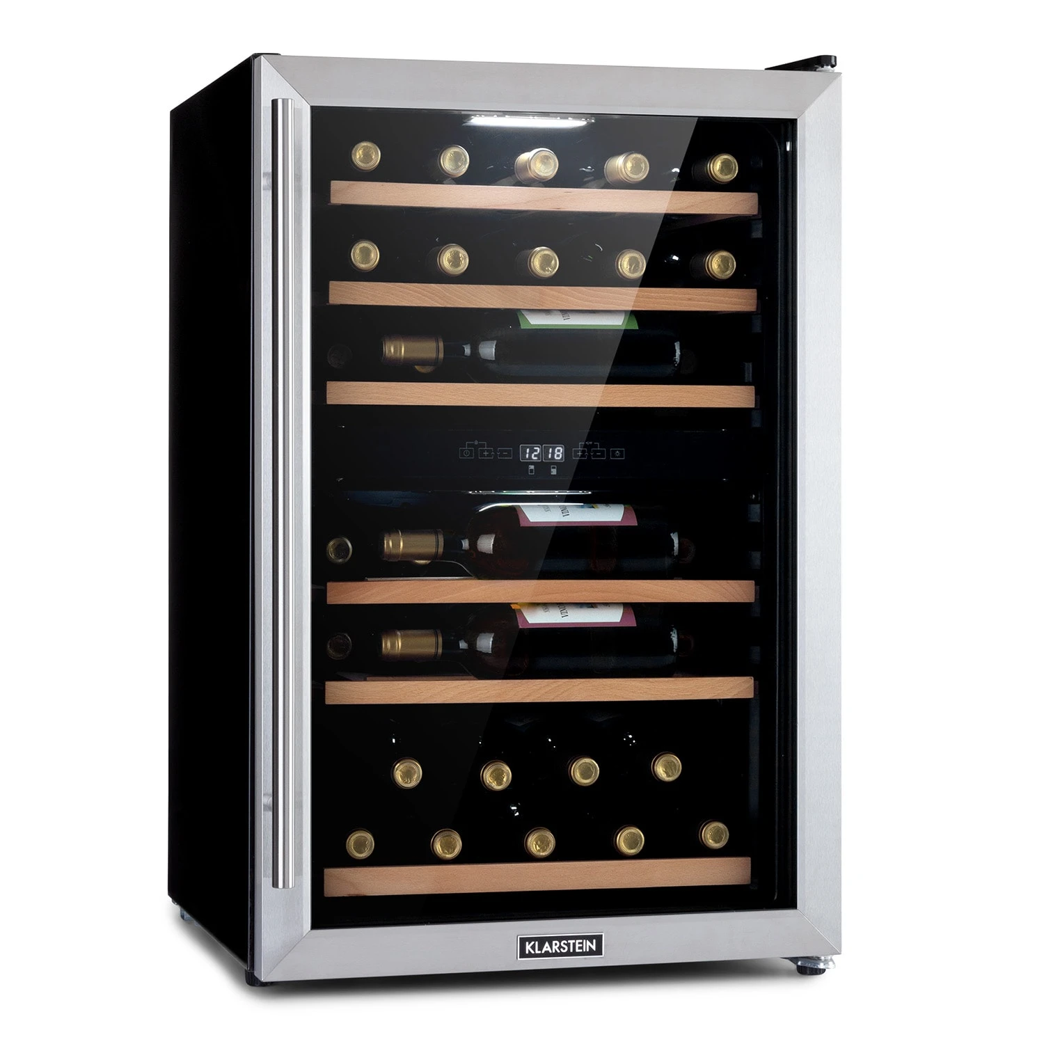 Vinamour 37 Duo Weinkühlschrank 2 Kühlzonen 112 Liter 37 Flaschen 3 Vinamour 37 Duo Weinkühlschrank 2 Kühlzonen 112 Liter 37 Flaschen