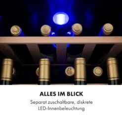 Vinamour 12 Uno Weinkühlschrank 12Fl./46l 4-18°C 40dB -Haushaltsgeräte Store 10035673 de 0007 logo