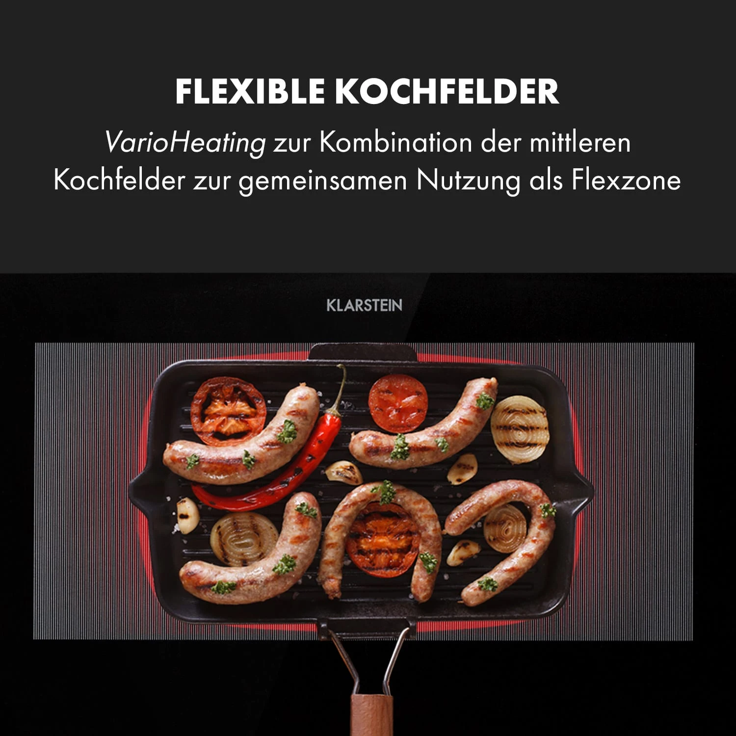 Delicatessa 90 Slim Einbaukochfeld Induktion 4 Zonen 7000W Autark 6 Delicatessa 90 Slim Einbaukochfeld Induktion 4 Zonen 7000W Autark – Bild 4