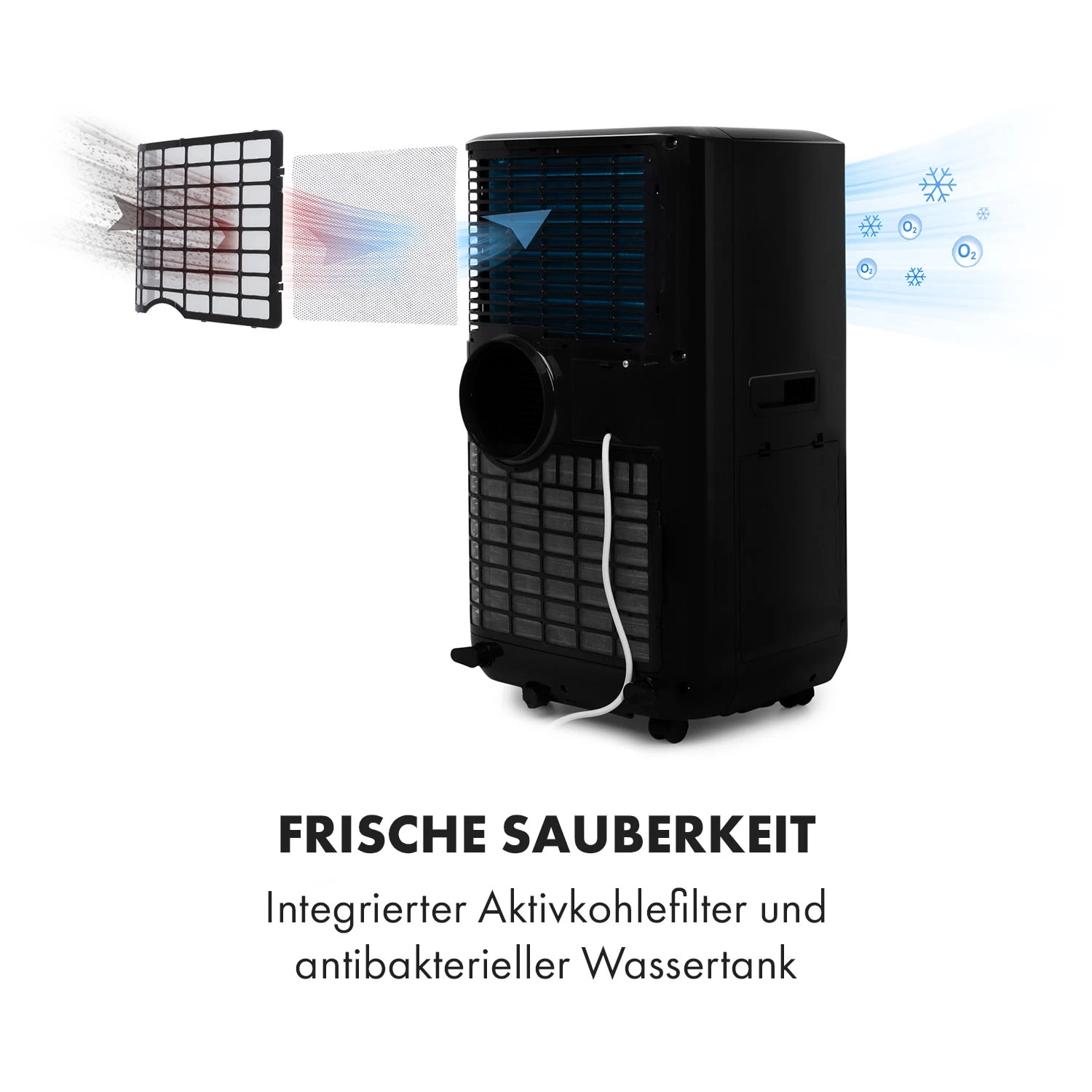 Max Breeze Smart Mobile Klimaanlage 15000 BTU/h (4,4 KW) EEC A 10 Max Breeze Smart Mobile Klimaanlage 15000 BTU/h (4,4 KW) EEC A – Bild 8