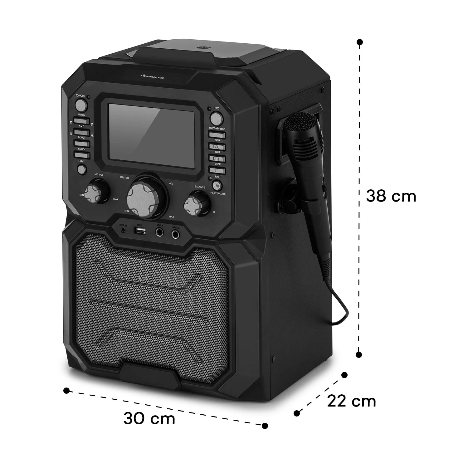 Rockstar Plus Karaoke-Anlage Karaokemaschine BT USP CD LED-Show RCA 11 Rockstar Plus Karaoke-Anlage Karaokemaschine BT USP CD LED-Show RCA – Bild 9