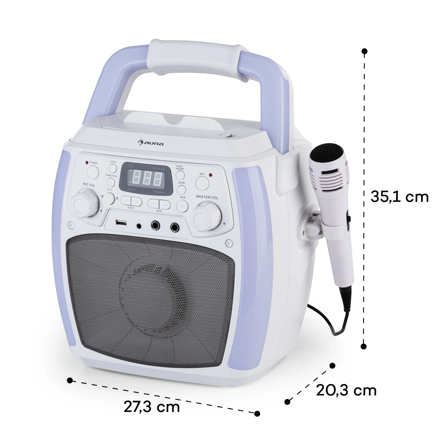 StarMaker Plus Karaoke-Anlage Karaokemaschine Bluetooth USB CD LED-Show RCA 11 StarMaker Plus Karaoke-Anlage Karaokemaschine Bluetooth USB CD LED-Show RCA – Bild 9