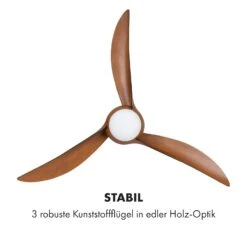 Monteverde Deckenventilator Deckenleuchte 52" 8.376m³/h 3 Flügel -Haushaltsgeräte Store 10035788 de 0004 logo