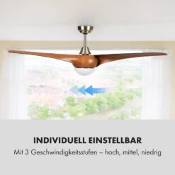 Monteverde Deckenventilator Deckenleuchte 52" 8.376m³/h 3 Flügel -Haushaltsgeräte Store 10035788 de 0005 logo