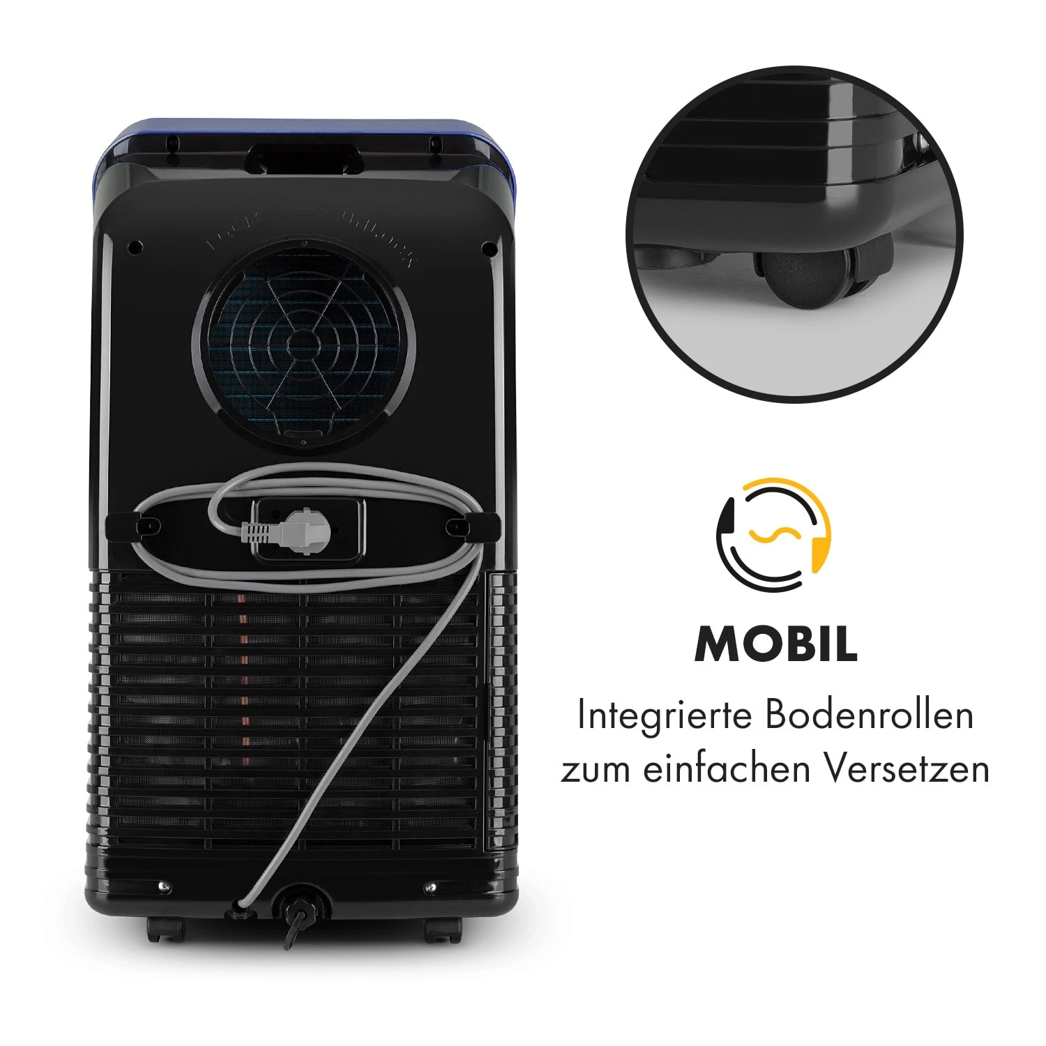 Metrobreeze New York Smart 7k Mobile Klimaanlage 7000 BTU/2,1 KW 8 Metrobreeze New York Smart 7k Mobile Klimaanlage 7000 BTU/2,1 KW – Bild 6