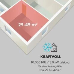 Metrobreeze Rom Smart Mobile Klimaanlage 10.000 BTU 3 KW Fernbedienung 16 Metrobreeze Rom Smart Mobile Klimaanlage 10.000 BTU 3 KW Fernbedienung -Haushaltsgeräte Store 10035804 de 0005 logo