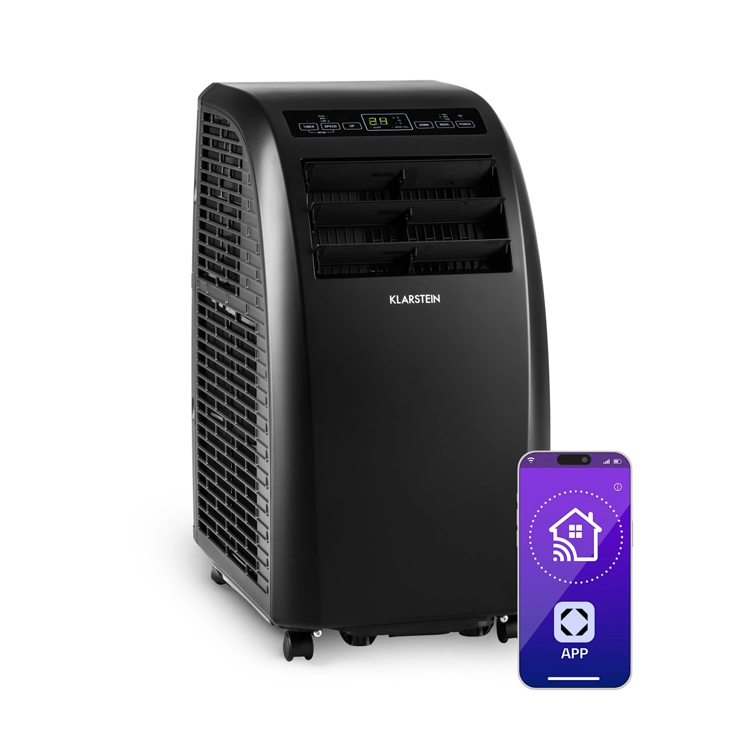 Metrobreeze Rom Smart Mobile Klimaanlage 10.000 BTU 3 KW Fernbedienung 3 Metrobreeze Rom Smart Mobile Klimaanlage 10.000 BTU 3 KW Fernbedienung