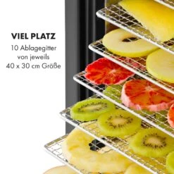 Mega Jerky Dörrautomat 650W 50-80°C LC-Touch-Display Timer -Haushaltsgeräte Store 10035853 de 0005 logo