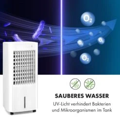 Iceberg Pure Luftkühler Luftdurchsatz: 283 M³/h 65 W Tank: 5 Liter 17 Iceberg Pure Luftkühler Luftdurchsatz: 283 M³/h 65 W Tank: 5 Liter -Haushaltsgeräte Store 10035856 de 0005 logo