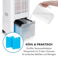 Maxflow Smart 3-in-1 Luftkühler Ventilator 5L WiFi Fernbedienung 20 Maxflow Smart 3-in-1 Luftkühler Ventilator 5L WiFi Fernbedienung -Haushaltsgeräte Store 10036091 de 0007 logo