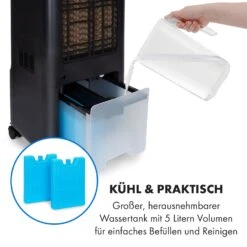 Maxflow Smart 3-in-1 Luftkühler 5L WiFi Fernbedienung 2x Eispack -Haushaltsgeräte Store 10036092 de 0007 logo