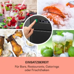 Powericer XL Eiswürfelmaschine 20 Kg/Tag 145 Watt -Haushaltsgeräte Store 10036152 de 0003 usp