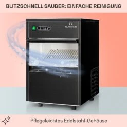 Powericer XL Eiswürfelmaschine 20 Kg/Tag 145 Watt -Haushaltsgeräte Store 10036152 de 0005 usp