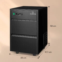 Powericer XL Eiswürfelmaschine 20 Kg/Tag 145 Watt -Haushaltsgeräte Store 10036152 yy 0011 dimensions